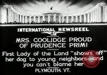 Immagine di John Calvin Coolidge Plymouth Vermont USA, 1926, secondo 3 filmato di repertorio 65675068974