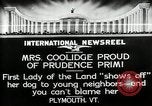 Immagine di John Calvin Coolidge Plymouth Vermont USA, 1926, secondo 5 filmato di repertorio 65675068974
