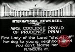 Immagine di John Calvin Coolidge Plymouth Vermont USA, 1926, secondo 7 filmato di repertorio 65675068974