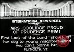 Immagine di John Calvin Coolidge Plymouth Vermont USA, 1926, secondo 8 filmato di repertorio 65675068974
