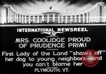 Immagine di John Calvin Coolidge Plymouth Vermont USA, 1926, secondo 11 filmato di repertorio 65675068974