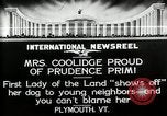 Immagine di John Calvin Coolidge Plymouth Vermont USA, 1926, secondo 12 filmato di repertorio 65675068974