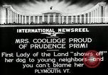 Immagine di John Calvin Coolidge Plymouth Vermont USA, 1926, secondo 14 filmato di repertorio 65675068974