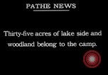 Standbild John Calvin Coolidge Paul Smiths New York USA, 1926, aus Sekunde 42 historischem Filmmaterial Videoclip 65675068978