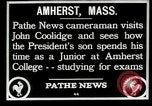 Standbild John Coolidge Amherst Massachusetts USA, 1926, aus Sekunde 9 historischem Filmmaterial Videoclip 65675068980