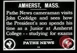 Standbild John Coolidge Amherst Massachusetts USA, 1926, aus Sekunde 10 historischem Filmmaterial Videoclip 65675068980