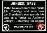 Standbild John Coolidge Amherst Massachusetts USA, 1926, aus Sekunde 14 historischem Filmmaterial Videoclip 65675068980