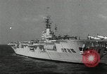 Image of French-British Naval maneuvers Mediterranean Sea, 1950, second 9 stock footage video 65675068986