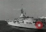 Image of French-British Naval maneuvers Mediterranean Sea, 1950, second 10 stock footage video 65675068986