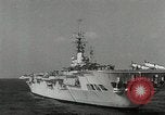 Image of French-British Naval maneuvers Mediterranean Sea, 1950, second 11 stock footage video 65675068986