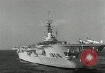 Image of French-British Naval maneuvers Mediterranean Sea, 1950, second 12 stock footage video 65675068986