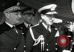 Image of French-British Naval maneuvers Mediterranean Sea, 1950, second 15 stock footage video 65675068986