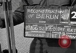 Image of reconstruction in Berlin after World War 2 Berlin Germany, 1952, second 4 stock footage video 65675068992
