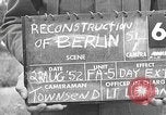 Image of reconstruction of Berlin Berlin Germany, 1952, second 1 stock footage video 65675068996