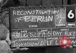 Image of reconstruction of Berlin Berlin Germany, 1952, second 5 stock footage video 65675068996