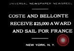 Immagine di Dieudonne Costes New York United States USA, 1930, secondo 1 filmato di repertorio 65675069012