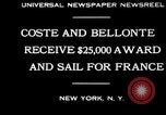 Immagine di Dieudonne Costes New York United States USA, 1930, secondo 5 filmato di repertorio 65675069012