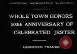 Immagine di V centenario della Salaun de Foll Lesneven Francia, 1930, secondo 1 filmato di repertorio 65675069016