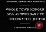 Immagine di V centenario della Salaun de Foll Lesneven Francia, 1930, secondo 3 filmato di repertorio 65675069016