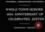 Immagine di V centenario della Salaun de Foll Lesneven Francia, 1930, secondo 6 filmato di repertorio 65675069016
