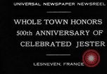 Immagine di V centenario della Salaun de Foll Lesneven Francia, 1930, secondo 7 filmato di repertorio 65675069016