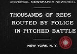 Image of Demonstrators in Manhattan during the Depression New York City United States USA, 1930, second 1 stock footage video 65675069017