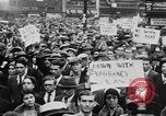 Image of Demonstrators in Manhattan during the Depression New York City United States USA, 1930, second 13 stock footage video 65675069017