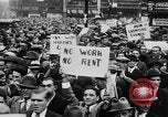 Image of Demonstrators in Manhattan during the Depression New York City United States USA, 1930, second 27 stock footage video 65675069017