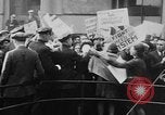 Image of Demonstrators in Manhattan during the Depression New York City United States USA, 1930, second 41 stock footage video 65675069017