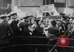 Image of Demonstrators in Manhattan during the Depression New York City United States USA, 1930, second 42 stock footage video 65675069017