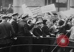Image of Demonstrators in Manhattan during the Depression New York City United States USA, 1930, second 44 stock footage video 65675069017