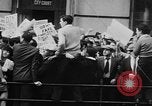 Image of Demonstrators in Manhattan during the Depression New York City United States USA, 1930, second 46 stock footage video 65675069017