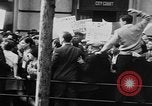 Image of Demonstrators in Manhattan during the Depression New York City United States USA, 1930, second 52 stock footage video 65675069017