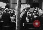 Image of Demonstrators in Manhattan during the Depression New York City United States USA, 1930, second 56 stock footage video 65675069017
