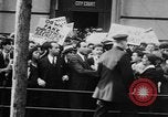 Image of Demonstrators in Manhattan during the Depression New York City United States USA, 1930, second 59 stock footage video 65675069017
