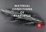 Image of material conditions of readiness United States USA, 1962, second 4 stock footage video 65675069041