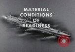 Image of material conditions of readiness United States USA, 1962, second 8 stock footage video 65675069041