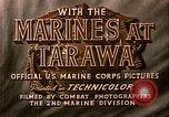 Image of US 2nd Marine Division on troop transports Tarawa Gilbert Islands, 1943, second 9 stock footage video 65675069058