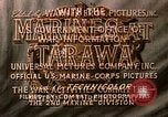 Image of US 2nd Marine Division on troop transports Tarawa Gilbert Islands, 1943, second 11 stock footage video 65675069058