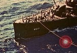 Image of US 2nd Marine Division on troop transports Tarawa Gilbert Islands, 1943, second 54 stock footage video 65675069058