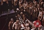 Image tombé États-Unis Marines sur Betio Tarawa Tarawa Îles Gilbert, 1943, de la seconde 25 séquences d'archives historiques vidéo 65675069063