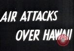 Image of Japanese attack on Pearl Harbor Hawaii USA, 1941, second 3 stock footage video 65675069066