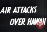 Image of Japanese attack on Pearl Harbor Hawaii USA, 1941, second 4 stock footage video 65675069066