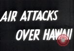 Image of Japanese attack on Pearl Harbor Hawaii USA, 1941, second 6 stock footage video 65675069066