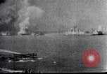 Image of Pearl Harbor ships during Japanese attack Pearl Harbor Hawaii USA, 1941, second 17 stock footage video 65675069068