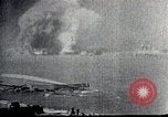 Image of Pearl Harbor ships during Japanese attack Pearl Harbor Hawaii USA, 1941, second 19 stock footage video 65675069068