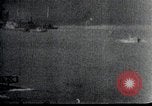 Image of Pearl Harbor ships during Japanese attack Pearl Harbor Hawaii USA, 1941, second 22 stock footage video 65675069068