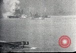 Image of Pearl Harbor ships during Japanese attack Pearl Harbor Hawaii USA, 1941, second 26 stock footage video 65675069068
