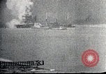 Image of Pearl Harbor ships during Japanese attack Pearl Harbor Hawaii USA, 1941, second 27 stock footage video 65675069068