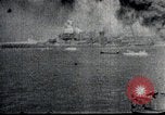 Image of Pearl Harbor ships during Japanese attack Pearl Harbor Hawaii USA, 1941, second 36 stock footage video 65675069068